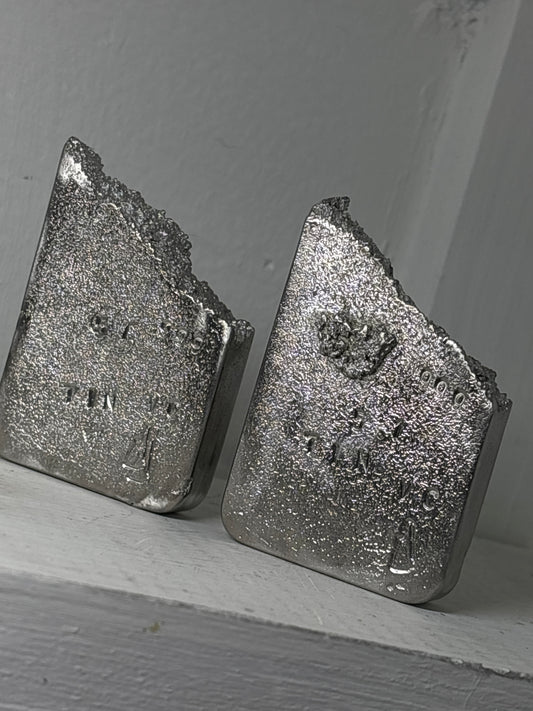 5.1 broken bar 999 double refined tin skull