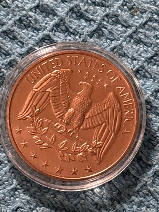 999 fine copper specialty round 1 oz is quarter obverse limited release 2026