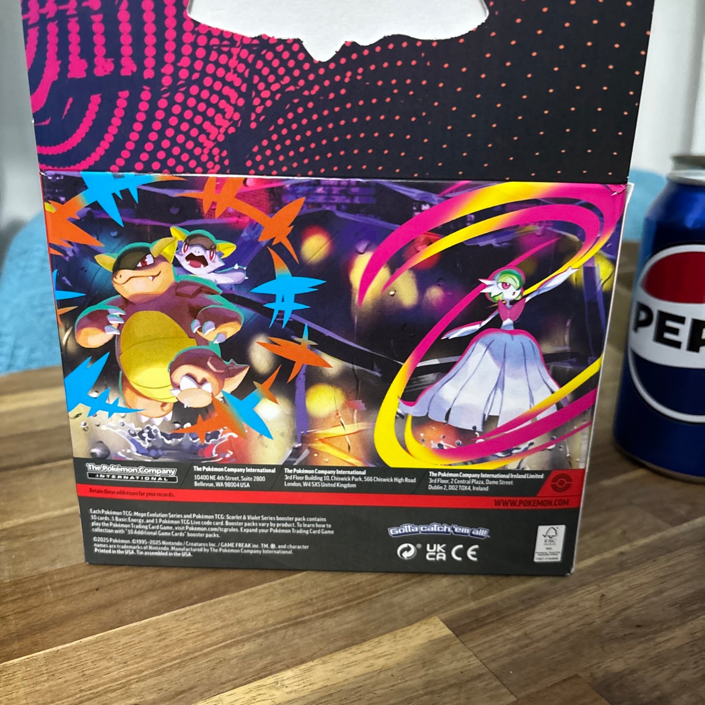 Mega evolutions mini tin FACTORY SEALED display box 10 tins